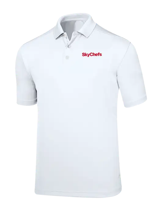 Callaway Core Bright White Performance Polo w/Sky Chefs Logo