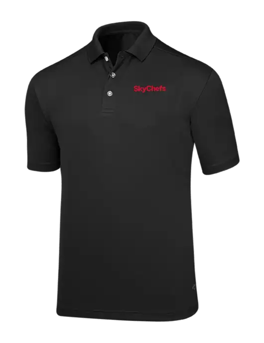 Callaway Core Black Performance Polo w/Sky Chefs Logo