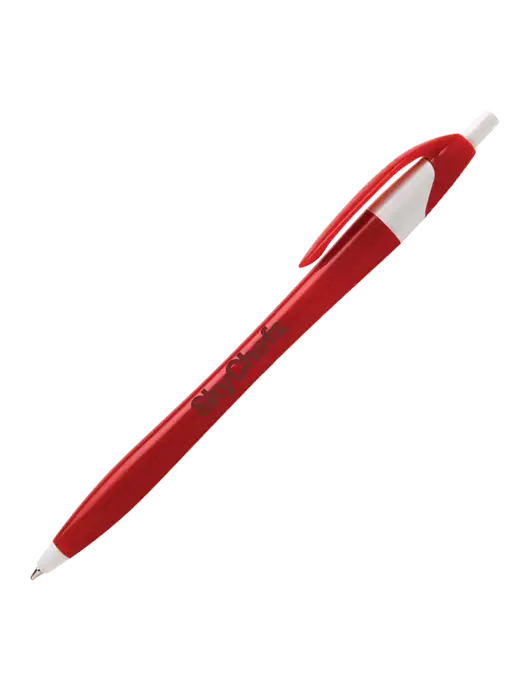 Novella Red/White Executive Pen - Blue Ink w/Sky Chefs Logo