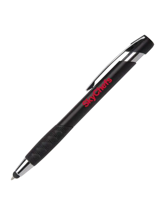 Alize Black Stylus Black Ink Pen w/Sky Chefs Logo