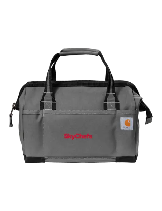 Carhartt Foundry Series 14” Grey Tool Bag w/Sky Chefs Logo