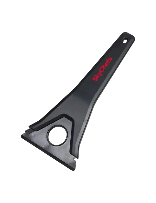 TriBlade Black Windshield Scraper w/Sky Chefs Logo