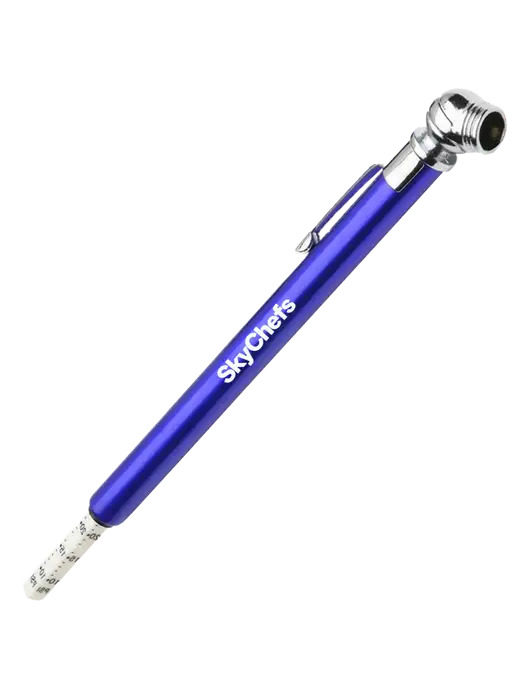 Quick View Royal Tire Gauge w/Sky Chefs Logo