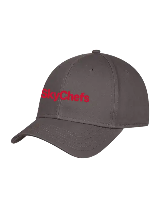 Charcoal Structured Cap Hook & Loop w/Sky Chefs Logo