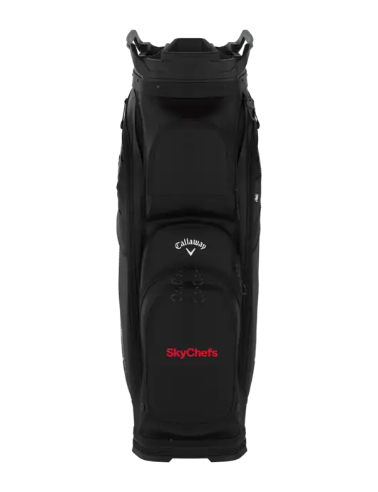 Callaway Org 14 Black Golf Bag  w/Sky Chefs Logo