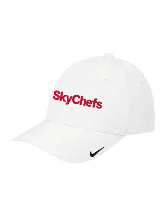 Nike White Dri-FIT Legacy Cap w/Sky Chefs Logo