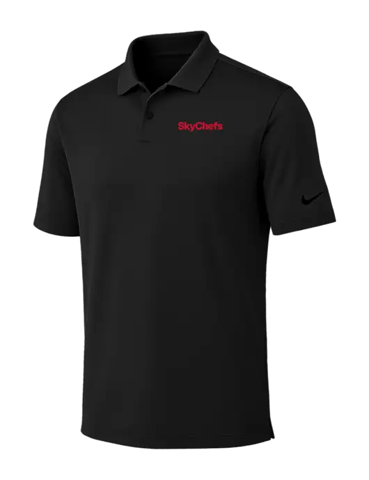 Nike Black Dri-FIT Vapor Polo w/Sky Chefs Logo