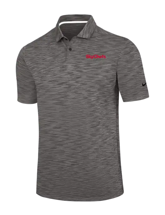 Nike Dark Grey Dri-FIT Vapor Space Dyed Polo w/Sky Chefs Logo