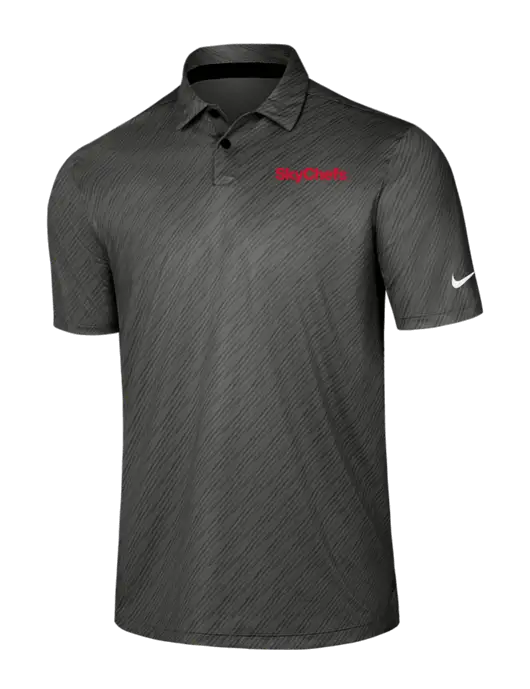 Nike Dark Grey Vapor Dash Polo w/Sky Chefs Logo