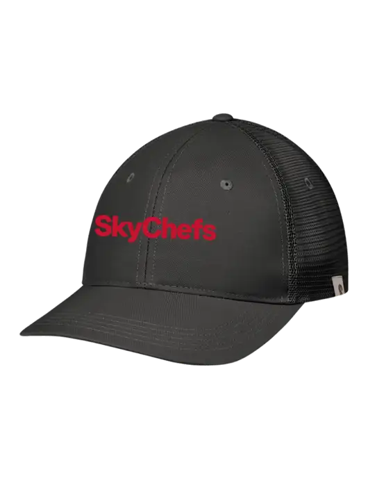 Carhartt Black Trucker Rugged Pro Series Cap w/Sky Chefs Logo