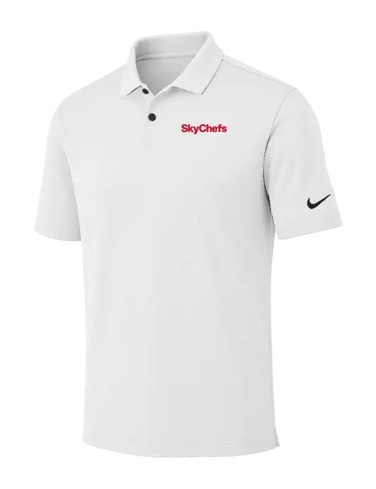 Nike White Dri-FIT Vapor Polo w/Sky Chefs Logo