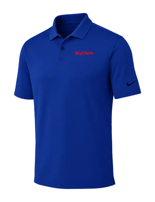 Nike Dark Royal Dri-FIT Vapor Polo w/Sky Chefs Logo
