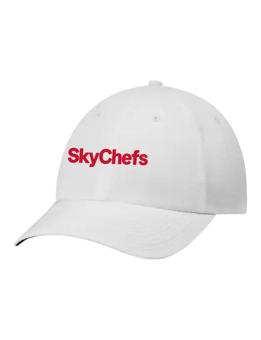 Richardson Relaxed Performance Lite White Cap w/Sky Chefs Logo