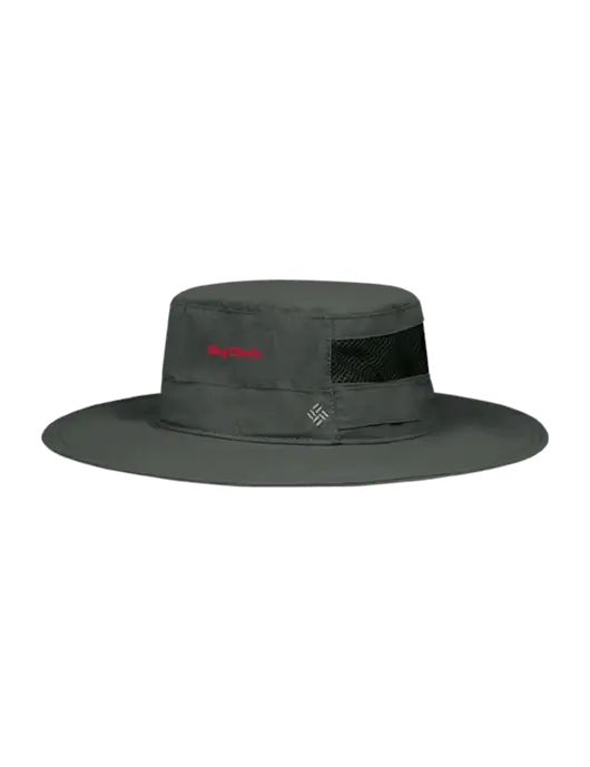 Columbia Dark Grey Bora Bora Booney  Hat w/Sky Chefs Logo