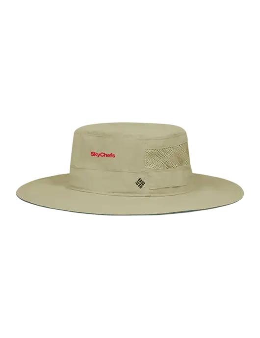 Columbia Tan Bora Bora Booney  Hat w/Sky Chefs Logo