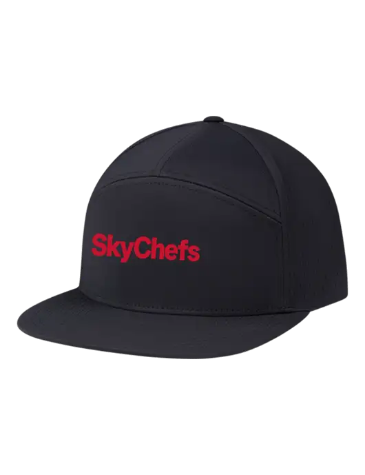 Richardson Black Cannon Cap w/Sky Chefs Logo