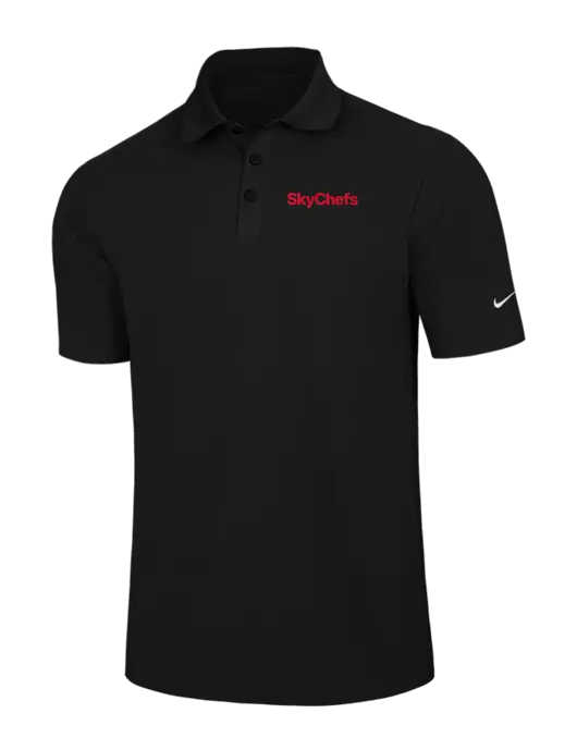 Nike Black Dri-FIT Classic Polo w/Sky Chefs Logo