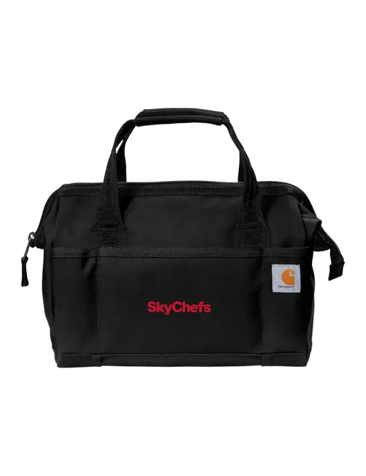 Carhartt Foundry Series 14” Black Tool Bag w/Sky Chefs Logo