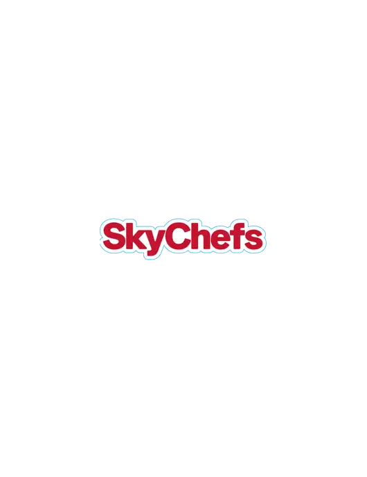 Small Sky Chef Decal (4.5"w)