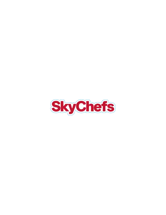Extra Small Sky Chef Decal (3.5"w)